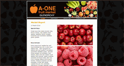 Desktop Screenshot of aonefruitmarket.com.au